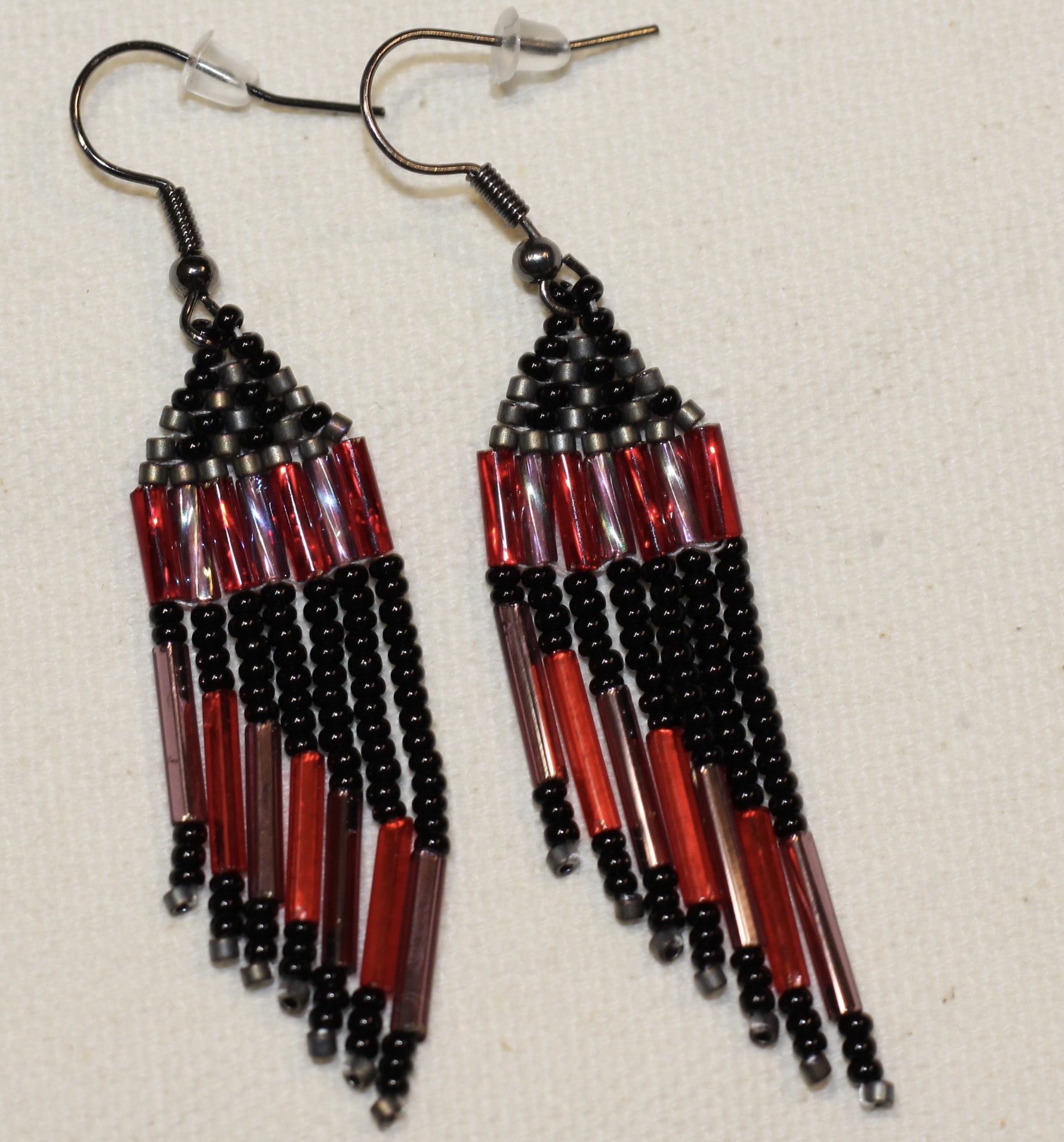 Rocker Vibes Diagonal Fringe Earrings